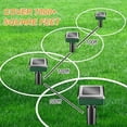 thumbnail image 4 of INVISBlUE Solar Powered Mole and Groundhog Repellent, Sonic Mole Deterrent Spikes, Snake Rodent Gopher Repellent for Lawn Garden & Yard,8 Packs, 4 of 8
