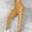 Yellow, variant on ATENAR Women Pants Comfortable High Waist Pants Workout Pant Yellow L