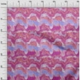 thumbnail image 3 of oneOone Cotton Silk Pink Fabric Abstract Fabric For Sewing Printed Craft Fabric By The Yard 42 Inch Wide, 3 of 5
