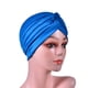 thumbnail image 1 of Gorro turbante para mujer, turbantes para la cabeza con nudo torcido, turbantes preatados para mujer, 1 of 5