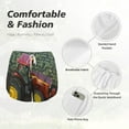 thumbnail image 4 of Logiee farm tractor Print Women 2 in 1 Running Shorts,High Waisted Athletic Shorts,Gym Workout Shorts with Liner Pockets-Small, 4 of 7