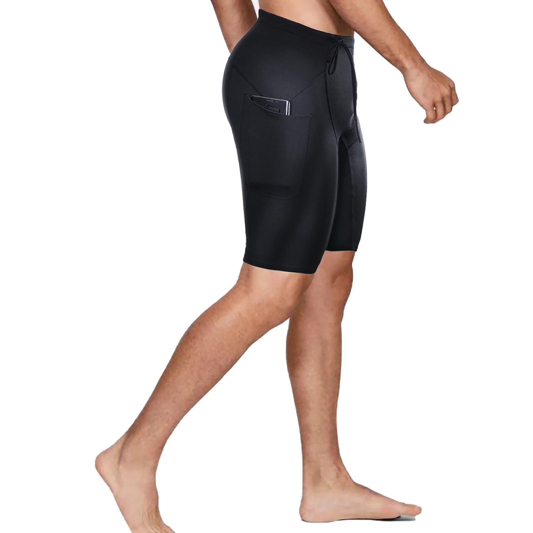 KUMAYES Men Neoprene Wetsuit Short 2mm Premium Sweat Pants for Surfing