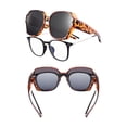 thumbnail image 6 of TINHAO Oversized Square Fit Over Glasses Sunglasses for Women, Retro Trendy Polarized UV400 Wear Over Prescription Glasses Stylish Fashion, 6 of 6