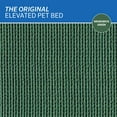 thumbnail image 7 of The Original Coolaroo Elevated Pet Dog Bed Replacement Cover, Small, Brunswick Green, 7 of 7