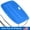 Blue, variant on Blue Plastic Sled, 36 Inch Sport Toboggan with Secure Handles, Ideal Christmas Gift for Winter Fun