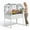 Ivory, variant on GOCAPTAIN Raised Garden Bed with Legs, Built-In Spray Irrigation and Protective Cover, Galvanized Metal Planter for Outdoor Vegetables, Flowers, Herbs, Black
