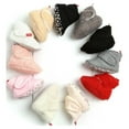 thumbnail image 6 of Baby Boys Girls Cozy Fleece Booties Stay on Slippers Non Slip Soft Gripper Sock Shoes Toddler First Walker Crib Birthday Shower Gift, 6 of 10