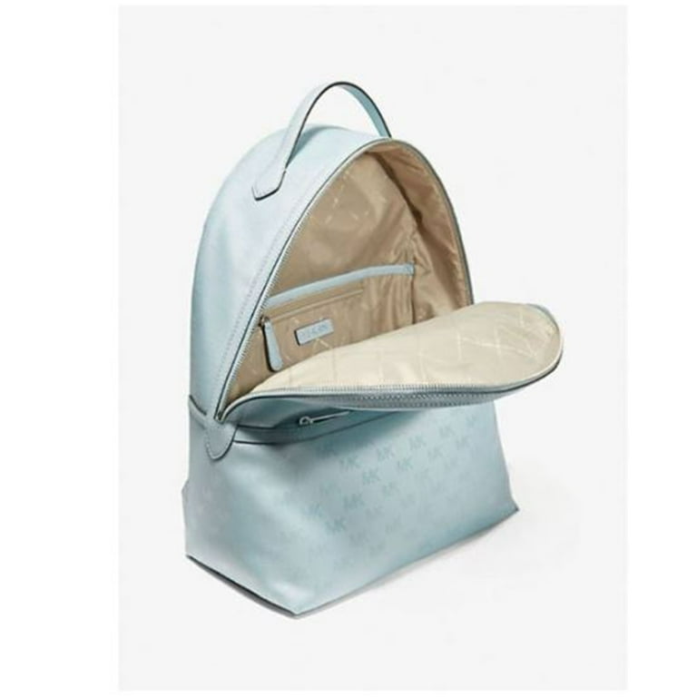 Michael Kors Women's Sheila Large Woven Logo Nylon Backpack