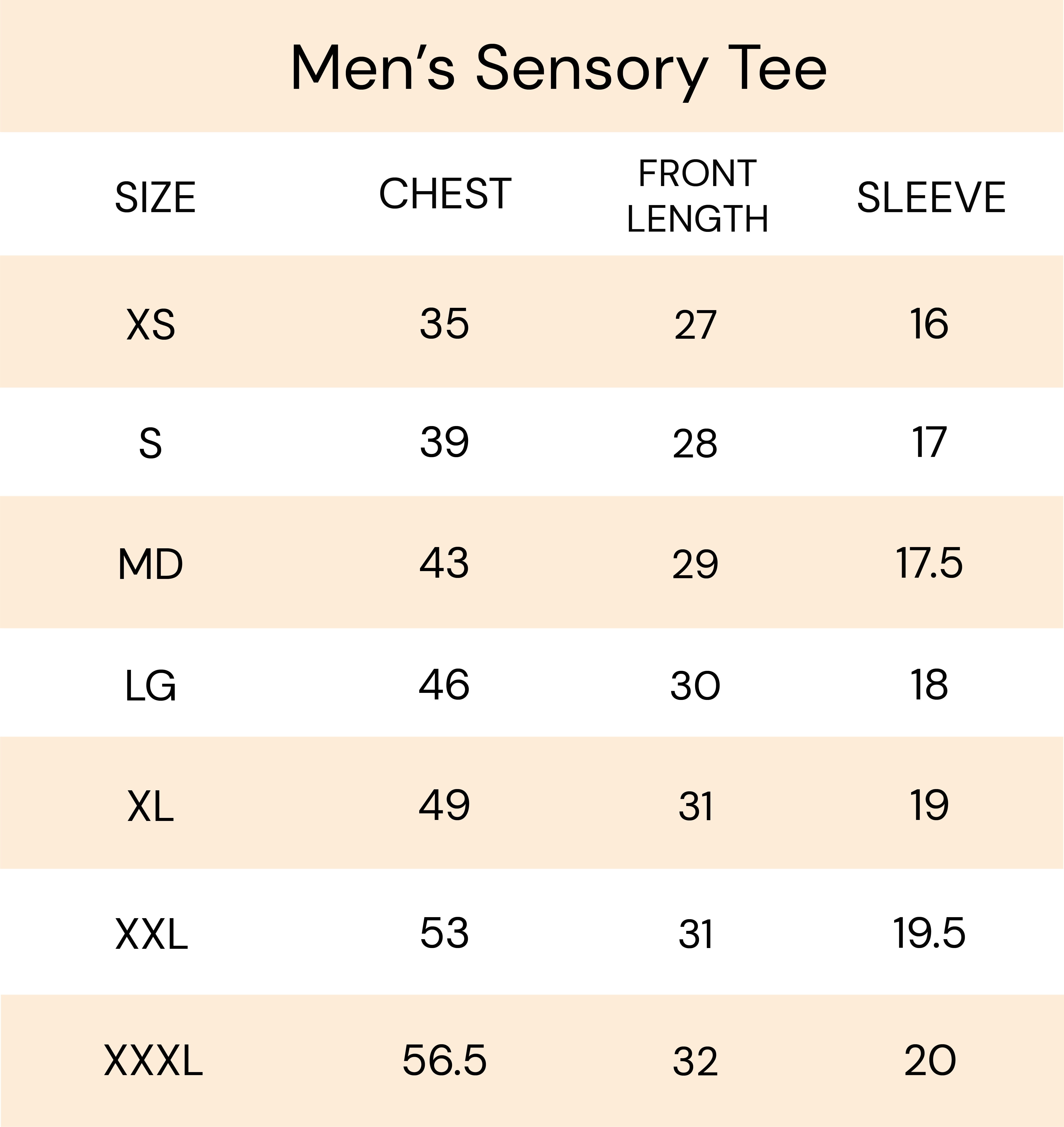 No Limbits Adaptive Men's White Sensory Tee
