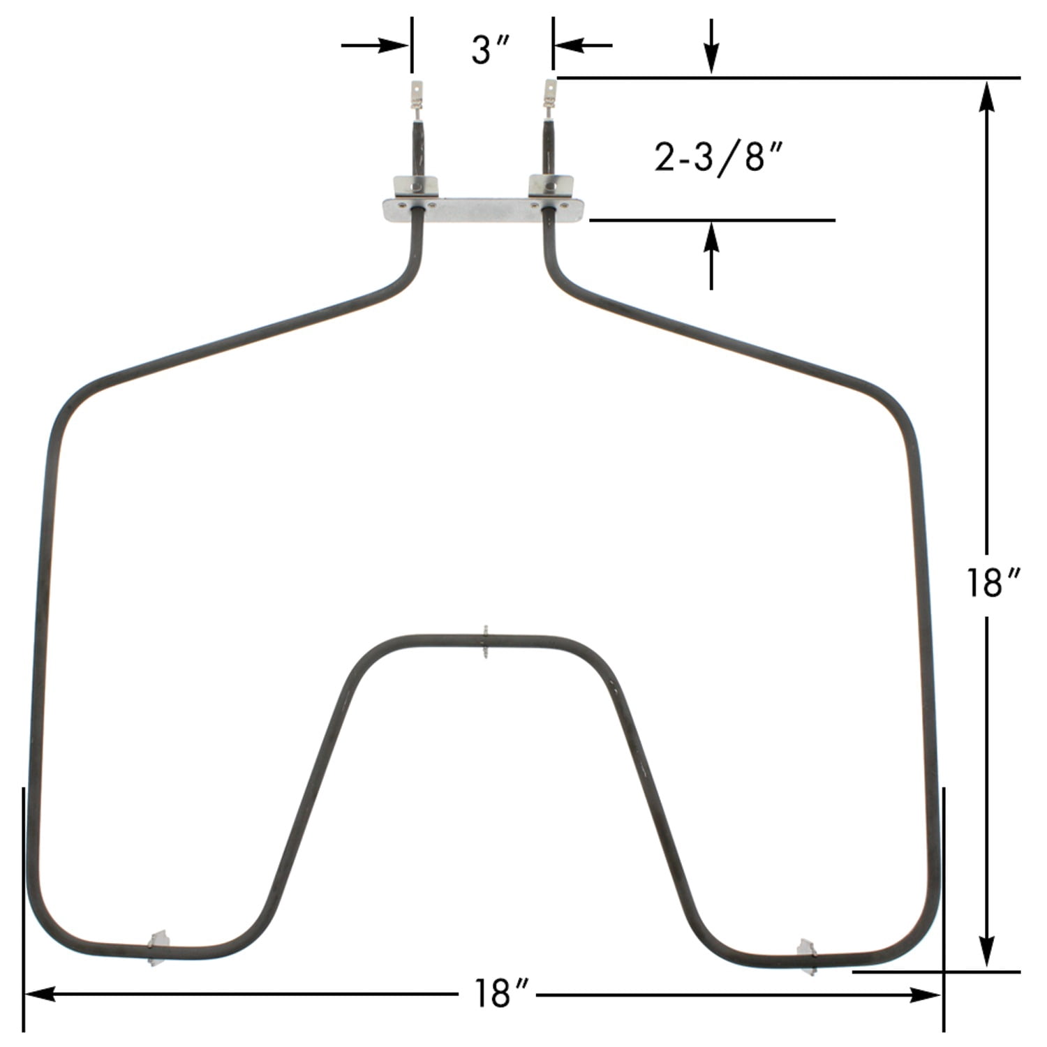 Exact Replacements WB44K10005 Bake Element