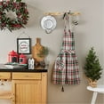 thumbnail image 1 of DII Nordic Christmas Kitchen Collection, Skirted Apron, Yuletide Plaid, 1 of 4