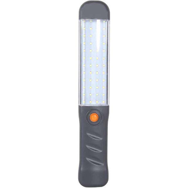 Luz de trabajo LED Luces de trabajo recargables con 3 modos magnéticos Luz de inspección de linterna LED para reparación de automóviles, uso doméstico y exterior JAMW Sencillez