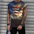 thumbnail image 2 of Cmfcve Men's Independence Day Tank Top Casual Printing Patriotic Vests Sleeveless Round Neck Gym Tees, 2 of 5