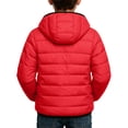 thumbnail image 5 of ATOGUTA Puffer Jacket Boys Warm Kids Zip up Long Sleeve Winter Quilted Jackets Coat Outerwear, 5 of 5