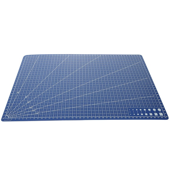 HOMEMAXS  Cutting Backing Craft Board Fabric Mat Professional Mats Blue