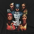 thumbnail image 2 of Justice League Movie T-Shirt Save The World Poster Unisex Graphic Tee For Men & Women, 2 of 7
