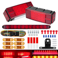 thumbnail image 2 of Boat Trailer Lights, Trailer Lights LED Kit, Boat Trailer Lights LED Submersible Kit, Waterproof Boat Trailer Light Kit with 29FT Trailer Wiring Harness, 2 of 6