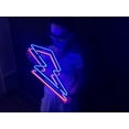 thumbnail image 3 of Flash Neon Sign Metal Neon Sign, Neon Sign, Neon Wall Art, Bright and Unique Neon Wall Art, Stunning Neon Sign for Anyroom (Without Remote Control), 3 of 9