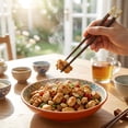 thumbnail image 6 of DualFerv 2 pairs of reusable wooden chopsticks - a premium gift box, perfect for gifting friends, 6 of 7