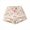 Beige, variant on WRKEKC Girls Athletic Shorts Printed Pattern with Adorable Bowknot Detail Casual Sporty Shorts Comfortable for 2-12 Years