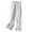 White, variant on 2DXuixsh Pant Suits for Women Women's Casual Trousers Loose Pants Drape High Waist Straight Trousers Women's Cozy Yoga Joggers Pants Beige Size Xl