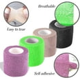 thumbnail image 4 of Self Adhesive Bandage Wrap, 2 inches x 5 Yards, 6 Pack, Self Adhering Bandage Wrap, Self Adherent Cohesive Wrap Bandages for Sports, Bandage Wrap for Sports, First Aid Tape, 4 of 5