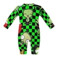 thumbnail image 5 of Invader Zim Baby Footless Rompers, Long Sleeve Baby Onesie Jumpsuit for Boys Girls, 5 of 8