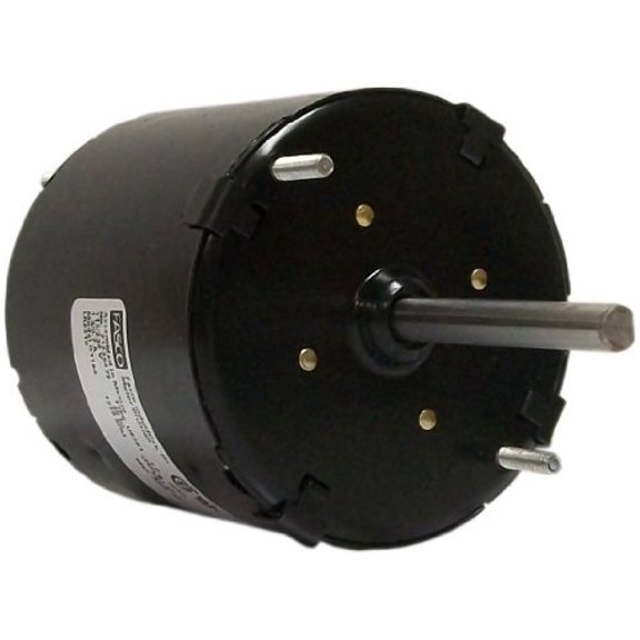Fasco D1164 3.3-Inch Diameter Shaded Pole Motor, 1/25 HP, 115/230 Volts, 1550 RPM, 1 Speed, 1.3-.65 Amps, CW Rotation, Sleeve Bearing