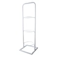 thumbnail image 3 of jinwen Indoor Basketball Rack Home Living Room Vertical Ball Storage for Volleyball White 3 Tier, 3 of 9
