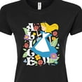thumbnail image 3 of Disney - Alice In Wonderland - Alice Botanical - Juniors Fitted Graphic T-Shirt, 3 of 5