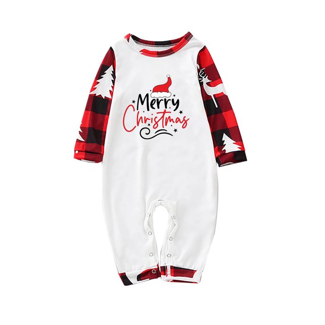 Pisexur Christmas Pajamas for Family Add Festive Atmosphere Family Christmas Pjs Matching Sets Reindeer and Snowflake Patterned Sleepwear Xmas PJS Set for Couples and Kids Christmas Pajamas
