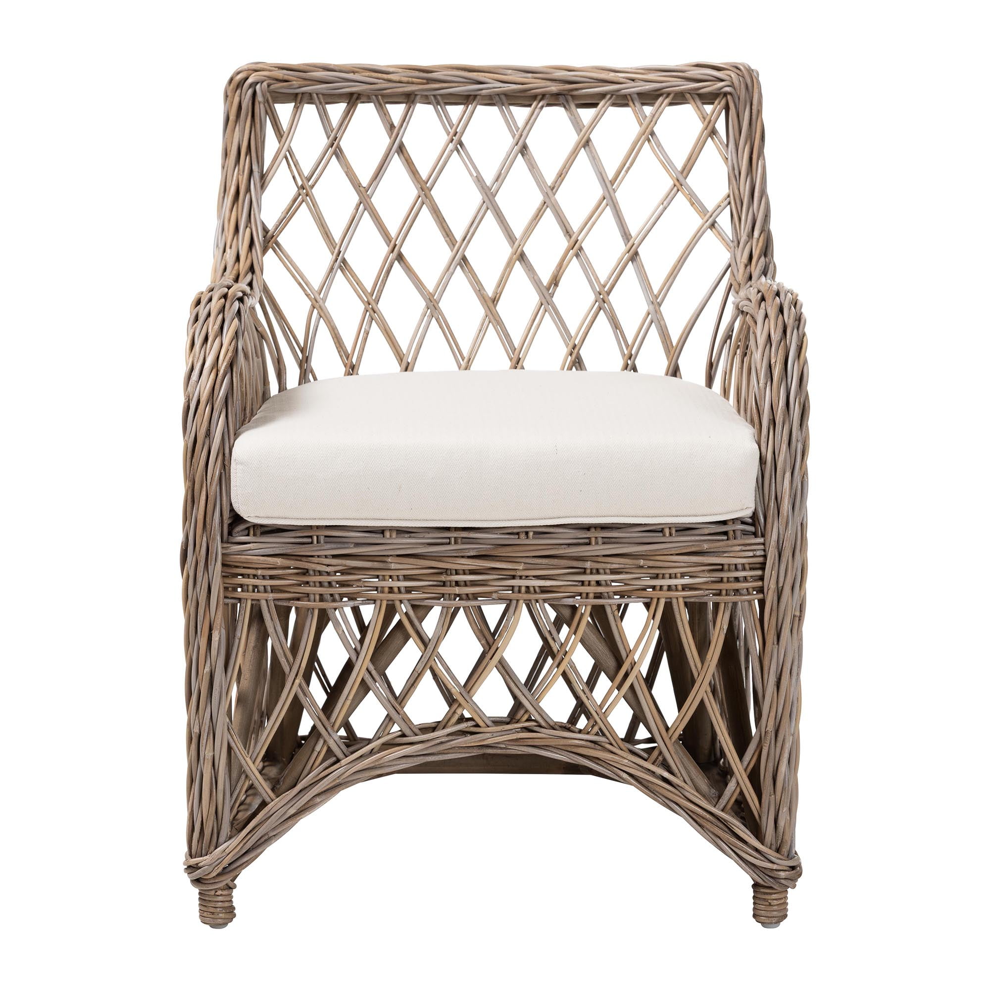 bali & pari Debra Boho Armchair, Kubu Grey