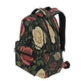 thumbnail image 3 of Backpack 16x11.4x6.9 Inches Fashion Backpack Shopping Travel Outing Backpack Cool Rose, 3 of 9