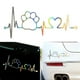 thumbnail image 2 of Etiquetas engomadas lindas del coche Funny Heartbeat Cat Paw Print Dog Paw, 2 of 7