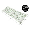 thumbnail image 2 of Sweet Jojo Designs Botanical Green and White Body Pillow Cover Case 54x20 (Pillow Not Included), 2 of 4