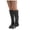 Black, variant on Juosiy Boots for Women Chunky Low Heel Slouchy Leather Knee High Booties Wide Calf Back Strap Dressy Shoes