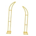 thumbnail image 4 of Soporte de arco de boda con parte curvada de metal para bricolaje con base Soporte de arco floral multifuncional para jardín resistente 21 m 24 m, 4 of 8