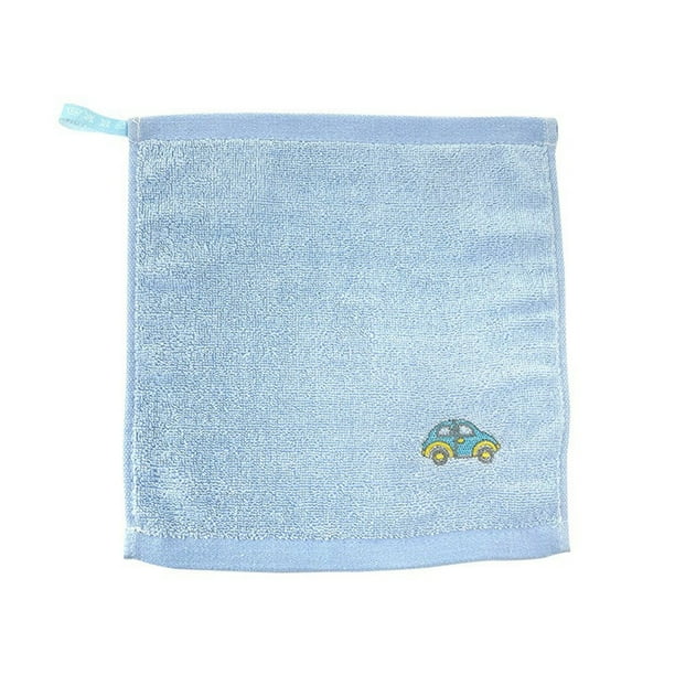 Pequeñas Toallas de Mano Toalla Bordada de Algodón, Clase de Educación Preescolar de Jardín de Infancia, Lavado de Manos Y Lavado de Cara Pequeña Toalla, Lavado de Cara Sensible a la Toalla de Saliva