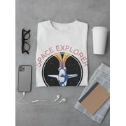 NASA Nasa Space Explorer Badge T-Shirt Men -NASA Designs, Male Medium