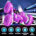 thumbnail image 2 of Coche a control remoto Jimdella RC Cars 360 Flips Stunt Purple, 2 of 7