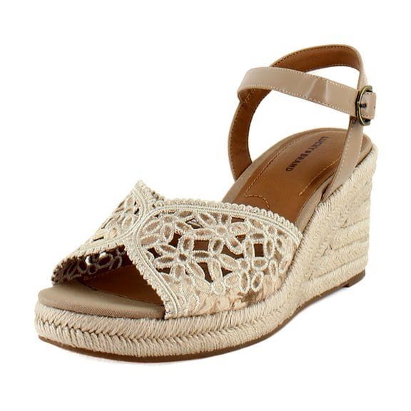 Lucky Brand Coyna Women's Sandals Rhodonite Linen Size 10 M