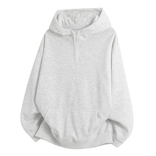 pstuiky camisa de manga larga para hombre, Sudadera deportiva con bolsillo y manga larga de color liso para hombre, estilo moderno, con cuello alto camisetas de hombre xxl