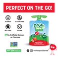 thumbnail image 3 of GoGo squeeZ Compote de Fruits, Pomme Fraise, Sans Sucre Ajouté. 90g par Sachet, 4 Sachets, 3 of 5