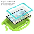 thumbnail image 3 of Decase Tablet Shell for Samsung Galaxy Tab A7 Lite 8.7 inch 2021 Model (SM-T220/T225/T227),Kids Friendly Rugged Shockproof Cute 3D Cartoon Pattern Cover With Shoulder Strap &  Screen Protec,Grassgreen, 3 of 8