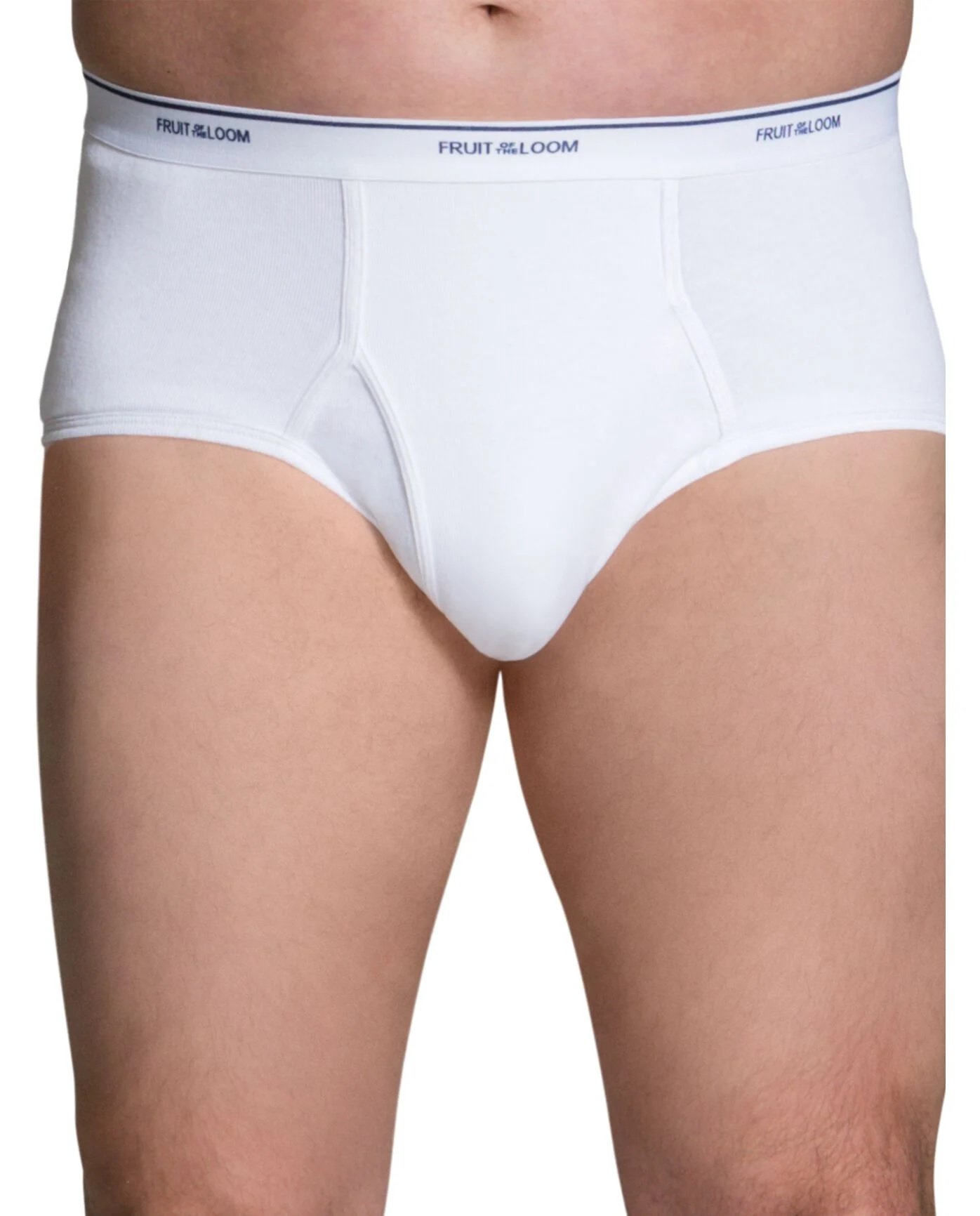 Fruit of the Loom Men's White Briefs, 9 Pack - image 3 of 6
