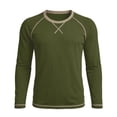 thumbnail image 4 of Jovrlynd Long Sleeve Shirts for Men Casual Basic Pullover T Shirts Soft Stretch Crewneck Shirts, S-3XL, 4 of 7