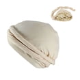 thumbnail image 2 of KBODIU Men Turban Head Wrap Satin Lined Twists Bonnet Pre-Tied Braid for Men and Women Sleeping Bonnet (Applicable Head Circumference 60-62Cm/23.62-24.41Inch), 2 of 5