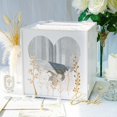 thumbnail image 1 of Wedding Card Box with Lock PVC Card Box for Wedding Reception Daisy DIY Wedding Money Envelope Card Box for Party Graduation Baby Shower Birthday Decorations, 1 of 9