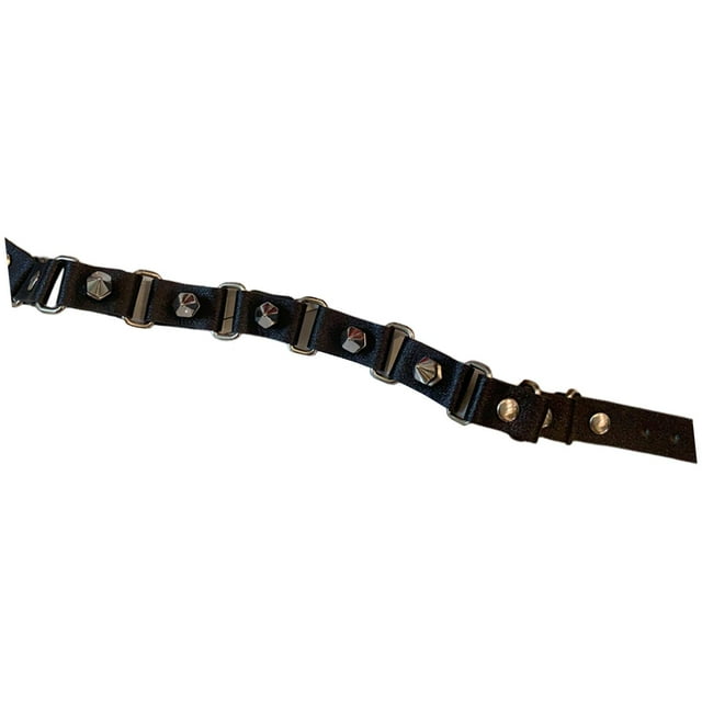 Gargantilla Punk de PU para mujer, accesorios de disfraz de moda ajustables góticos, gargantilla con Negro Yuyangstore Gargantilla punk