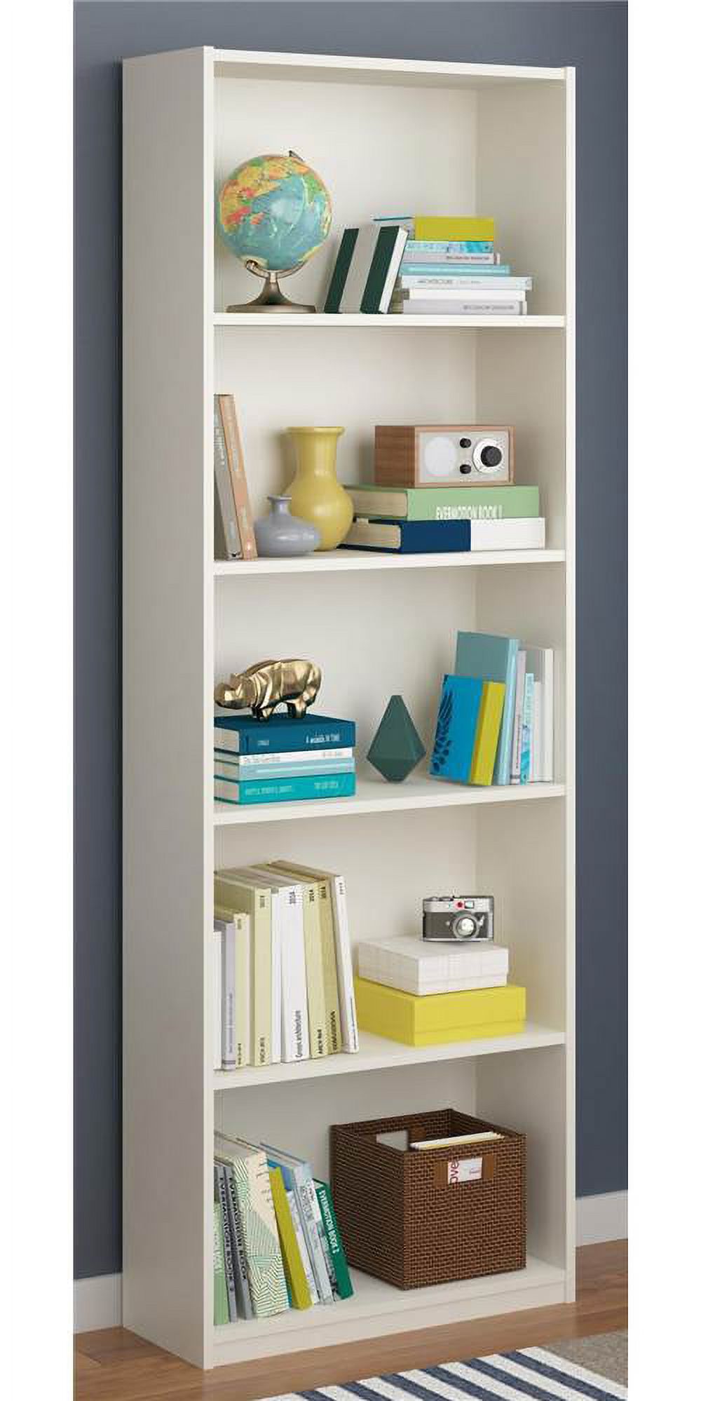 Ameriwood 5-Shelf Bookcase, Multiple Colors - image 2 of 4